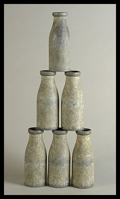 Six Carnival Toss Bottles